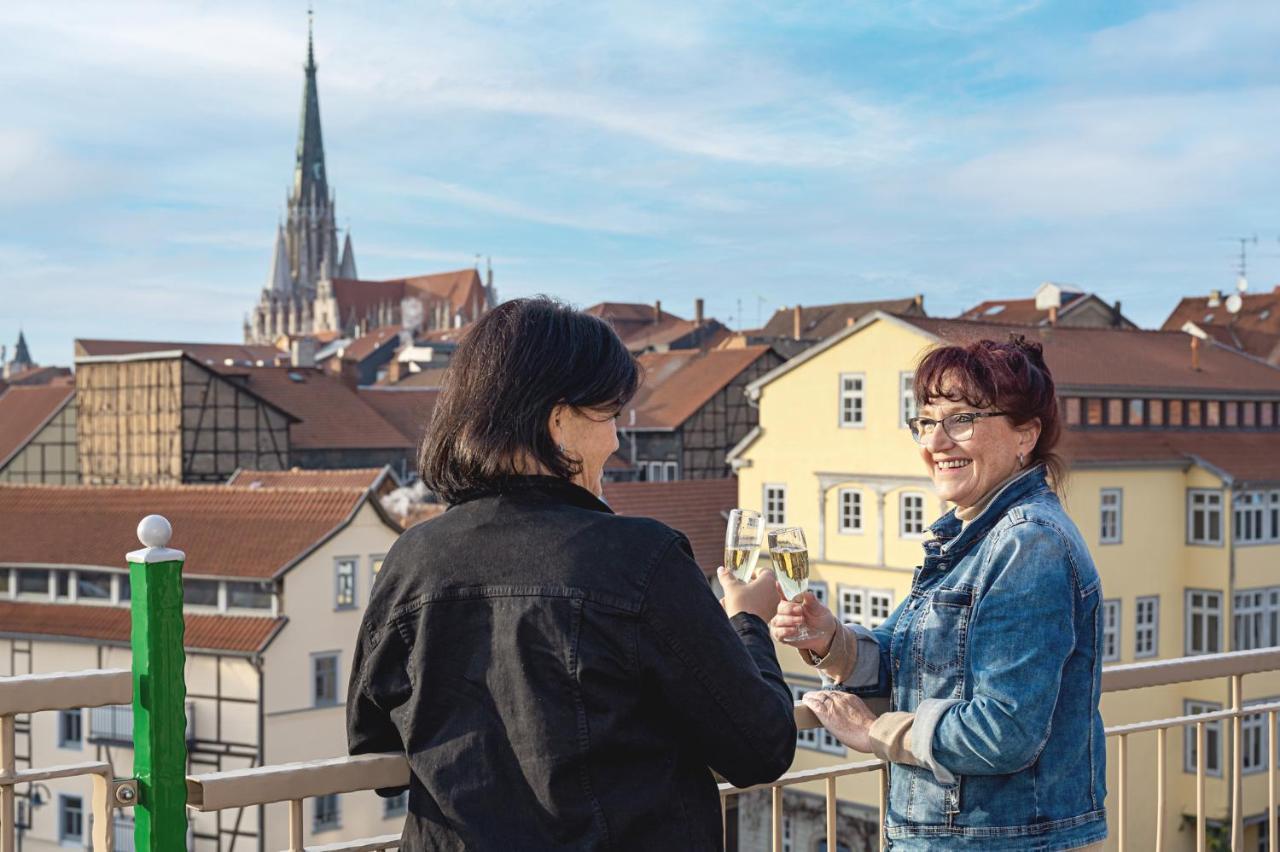 ホテル Muehlhaeuser Hof Und Stadtmauer ミュールハウゼン エクステリア 写真