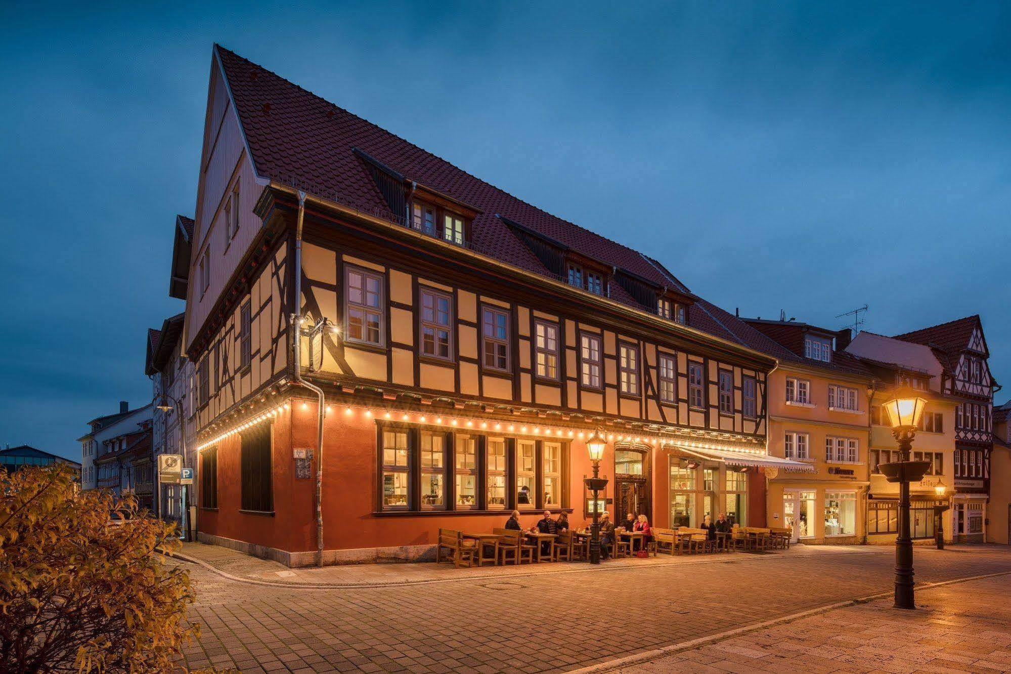 ホテル Muehlhaeuser Hof Und Stadtmauer ミュールハウゼン エクステリア 写真